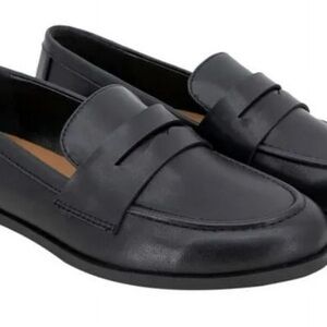 Kensie Black Penny Loafers Timeless Flats